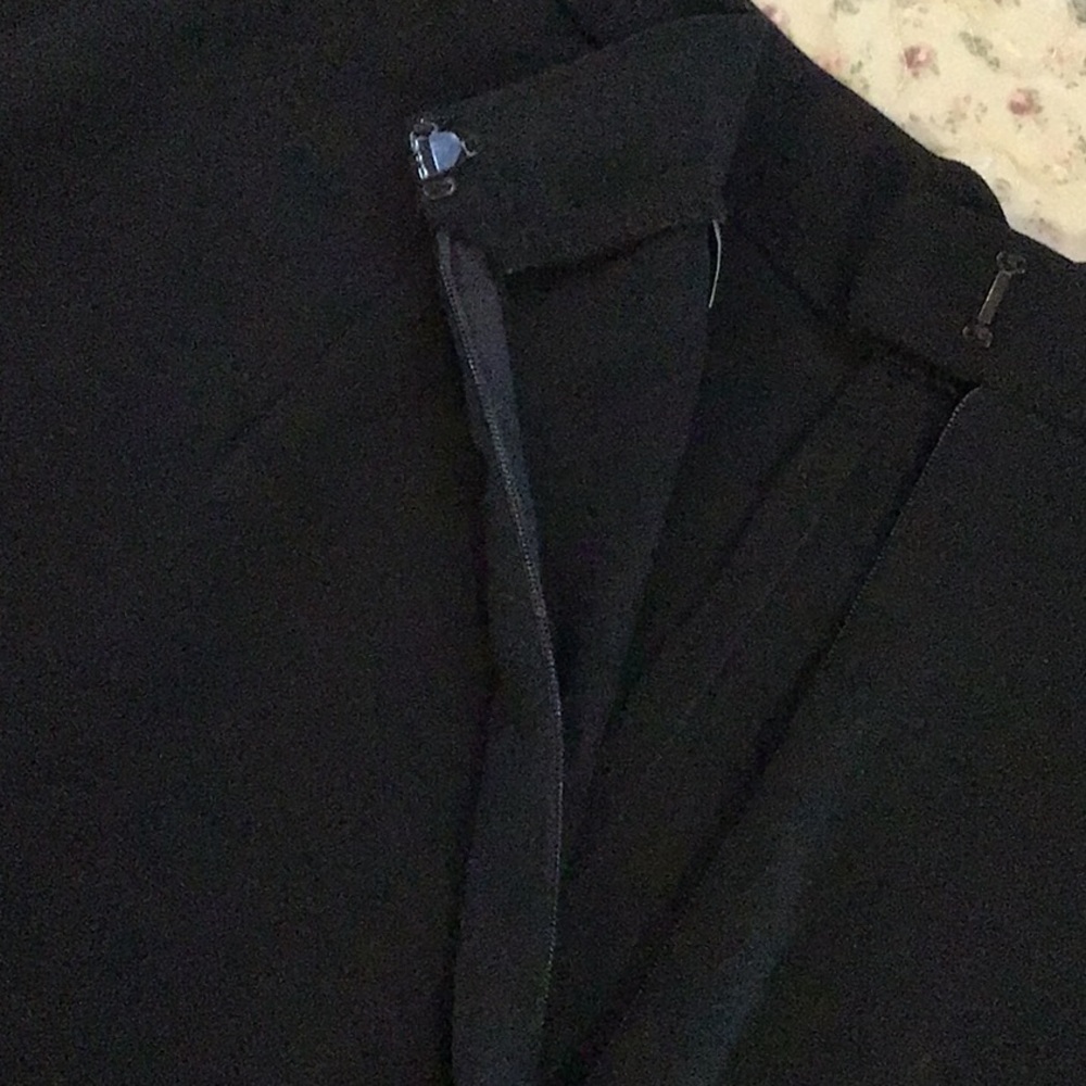 Women’s Dressbarn Collection Black Sheer lined evening pants. Size 16 - Picture 6 of 12